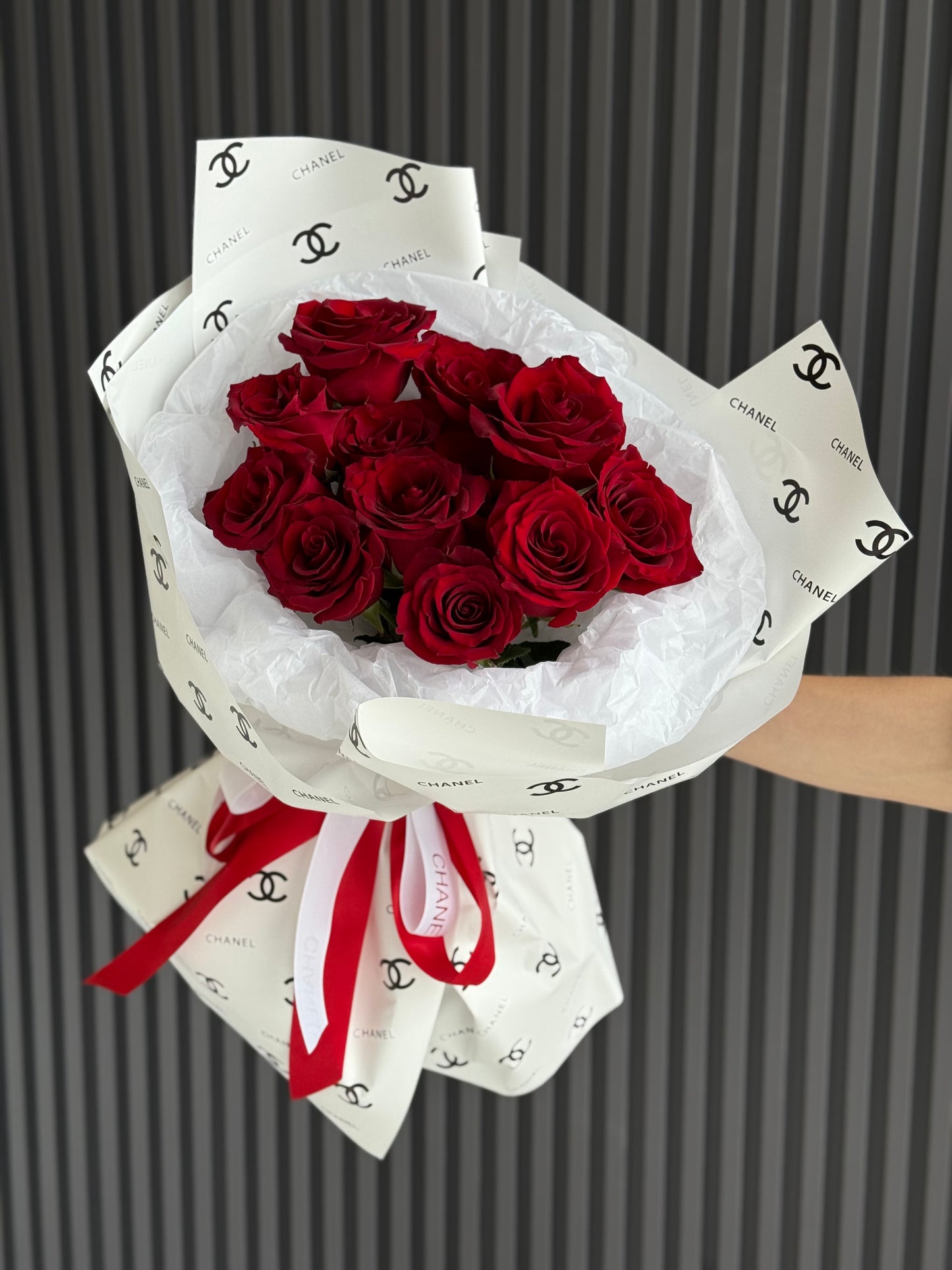 CHANEL INSPIRED ROSES