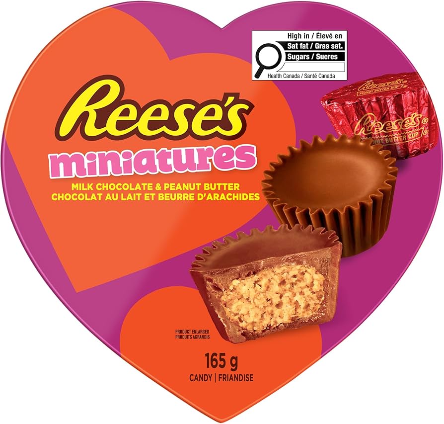 REESE’E MINI HEARTS 165G