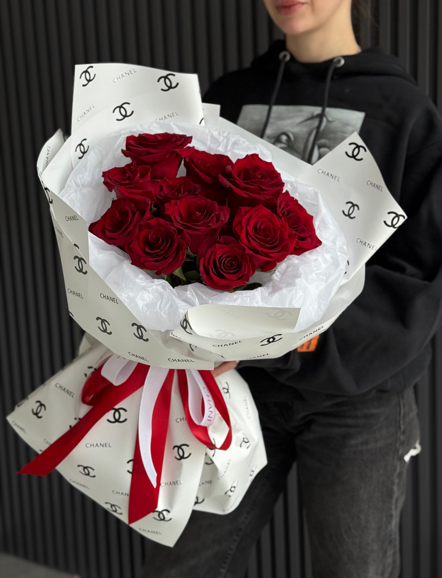 CHANEL INSPIRED ROSES