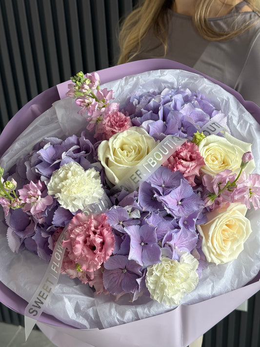 PURPLE DESIGNER BOUQUET