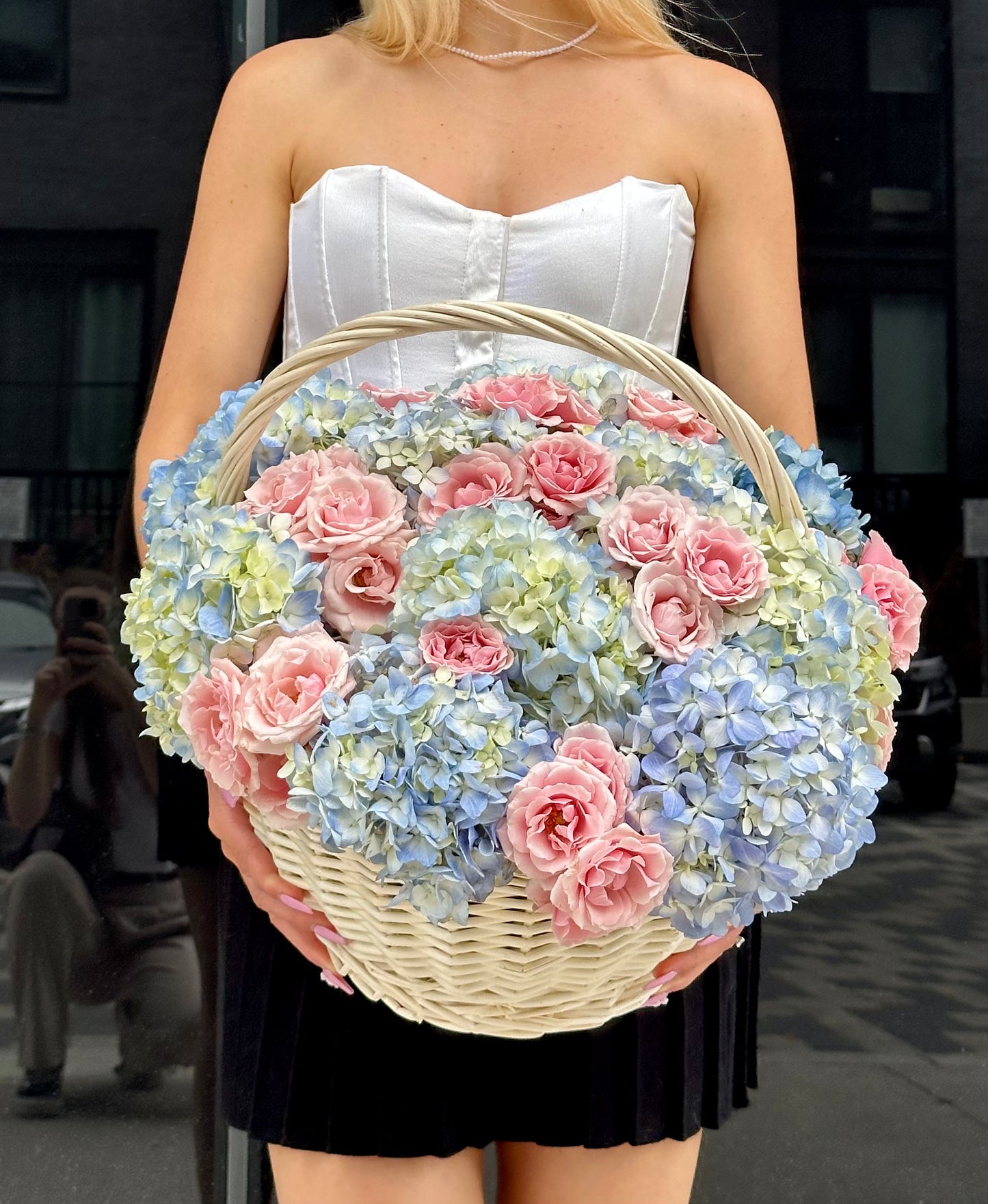 BABY BLUE BASKET