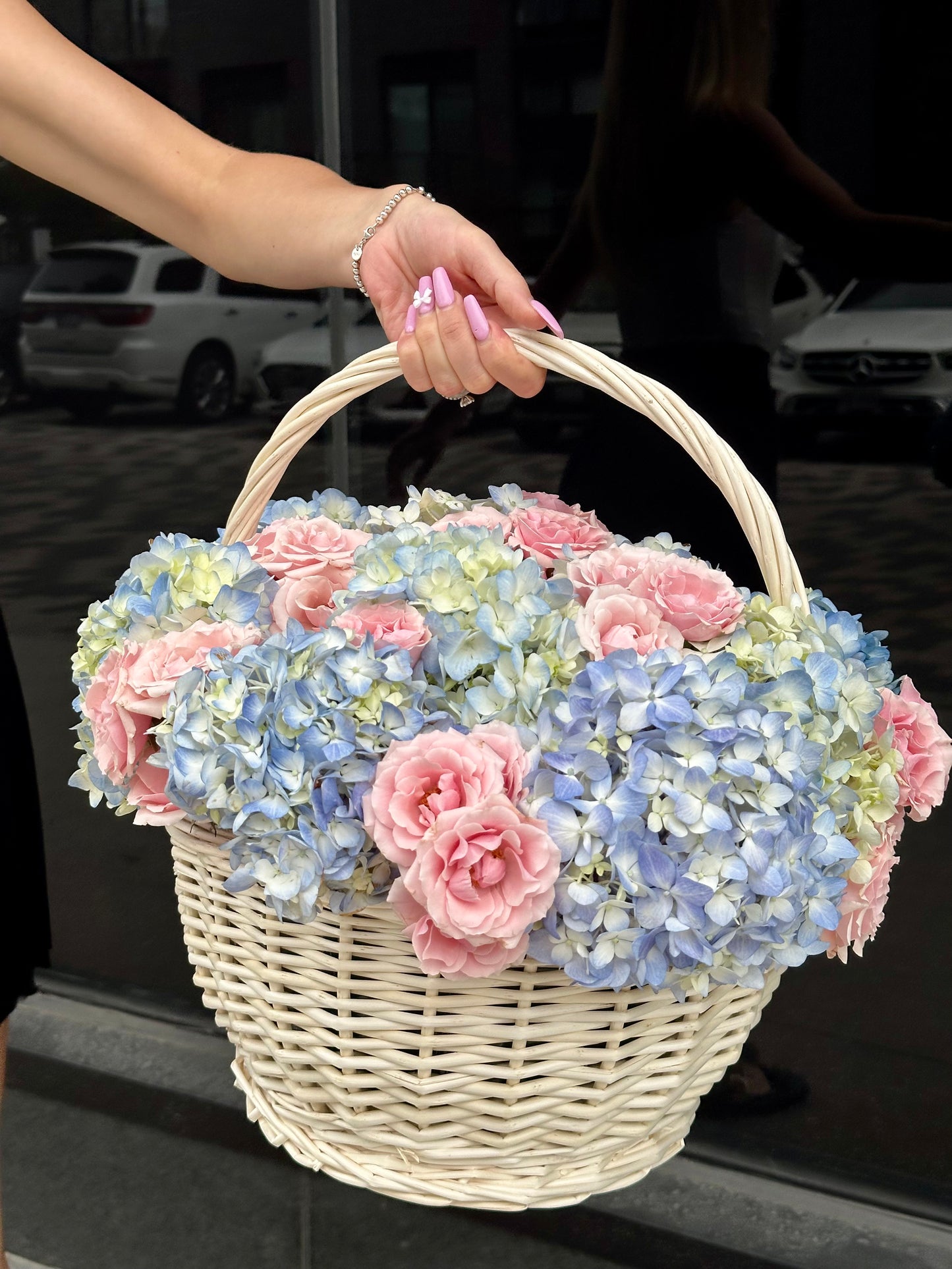 BABY BLUE BASKET