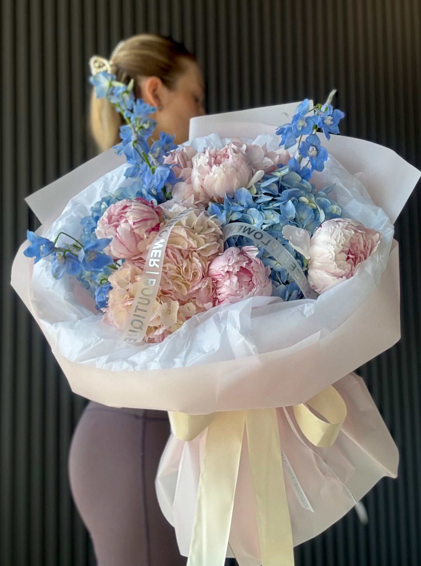 Premium pastel flower arrangement for delivery in Toronto
