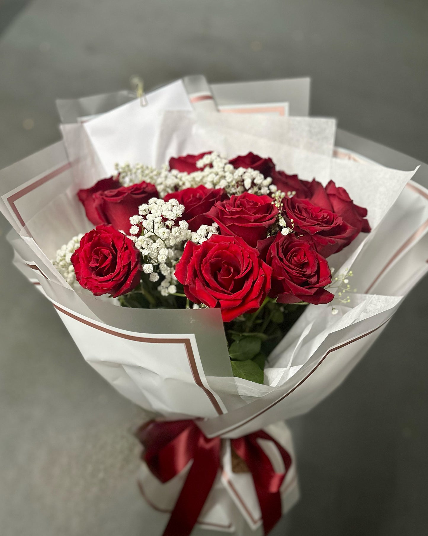 ROSES BOUQUET ON A CLOUD